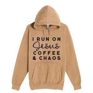 Jesus, Coffee and Chaos Hoodie